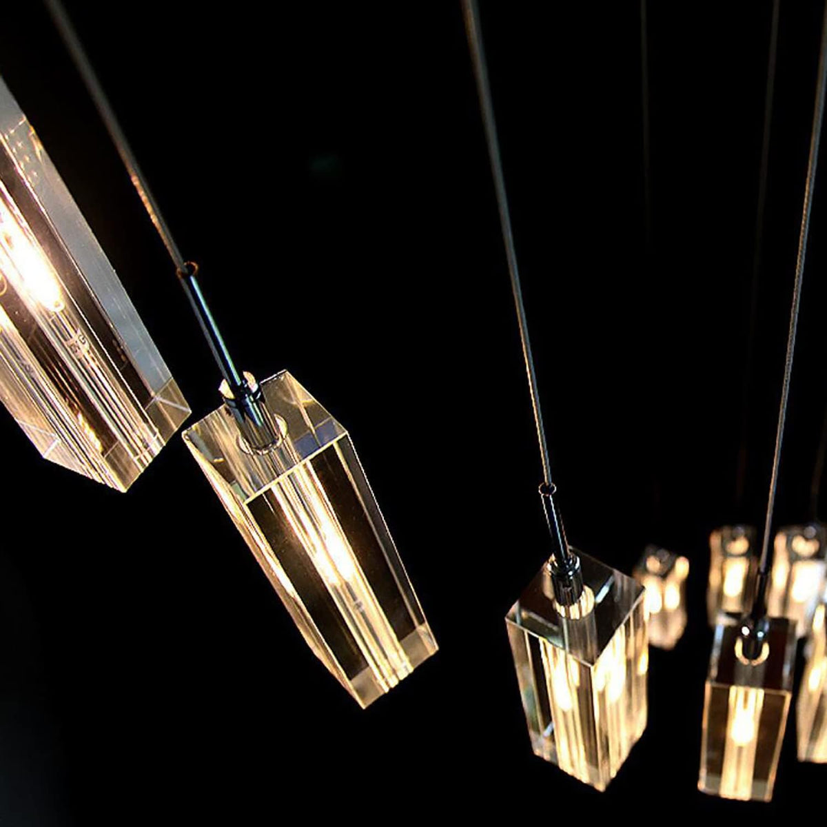 Modern Crystal Chandeliers LED Light Fixture 36-Lights T874653
