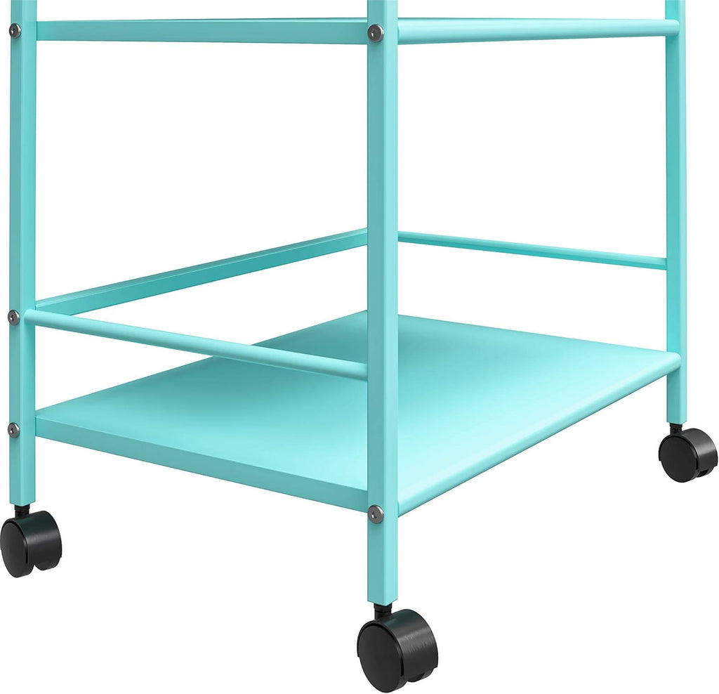 Mint Metal Rolling Cart F970292