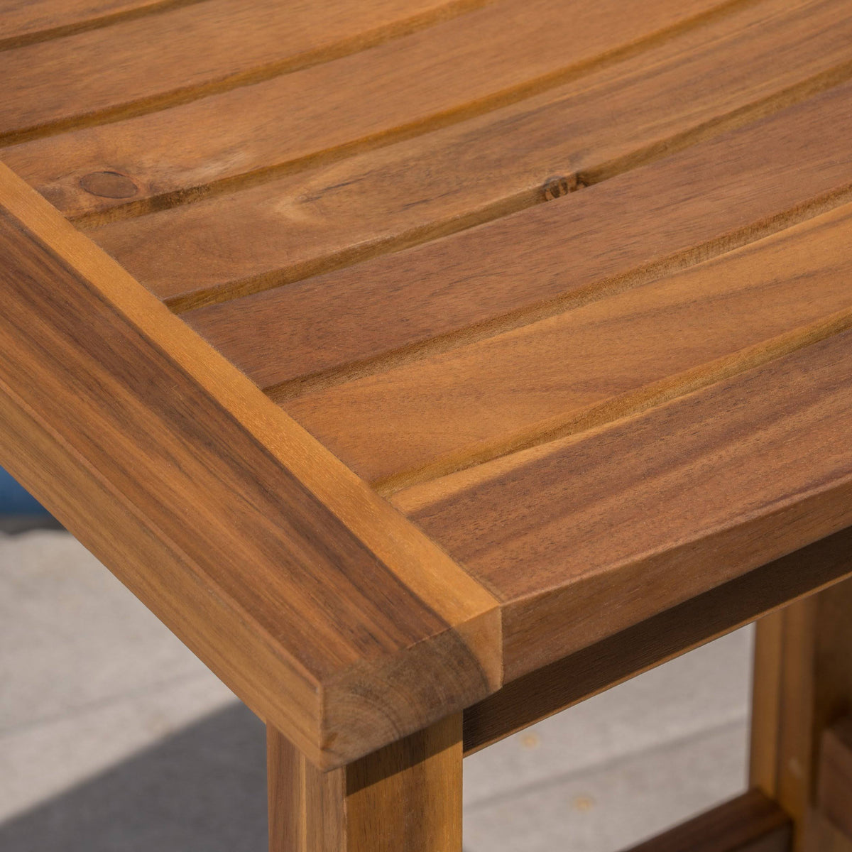 30 inch Acacia Wood Barstools Set of 2 Y45840