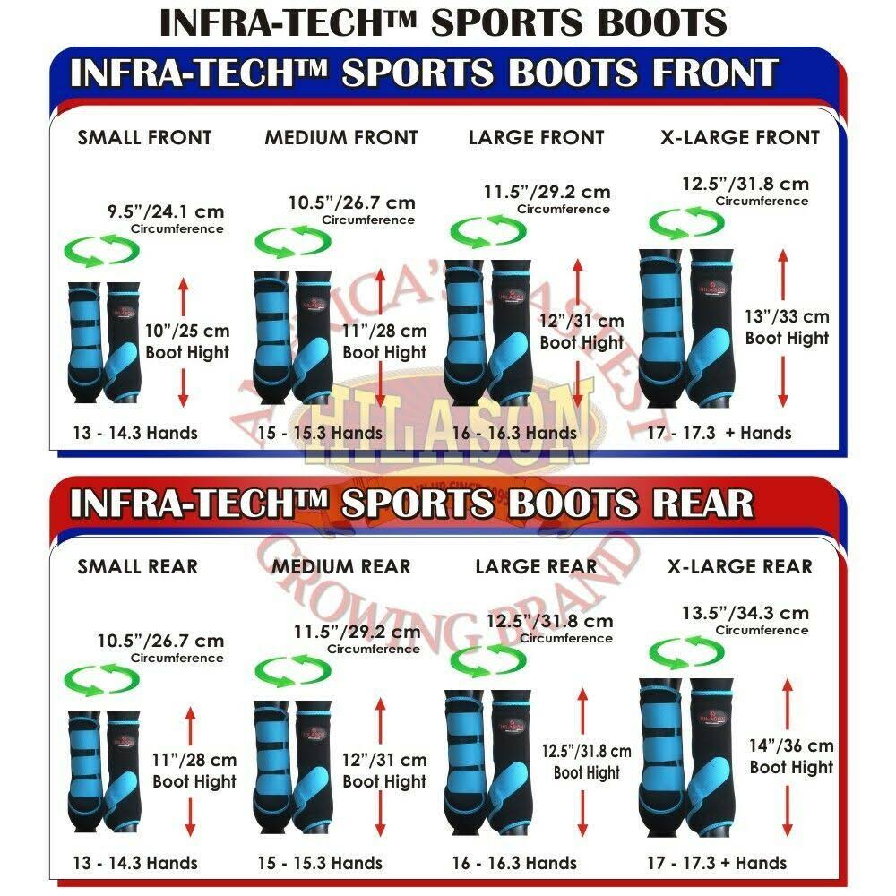 Red Horse Medicine Sports Boots Rear Hind Leg N86152