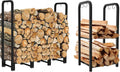 Black 4ft Outdoor Firewood Rack I50520