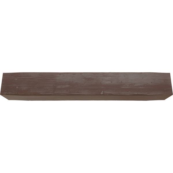 Sandblasted Faux Wood Fireplace Mantel J758894