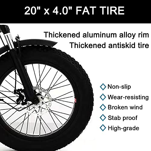 7 Speed 20 inch Fat Tire 3 Wheel Adult Tricycle T282452