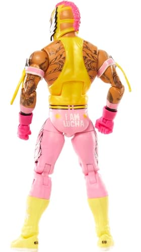 WWE Rey Mysterio Elite Collection Action Figure, 6-in Q641189