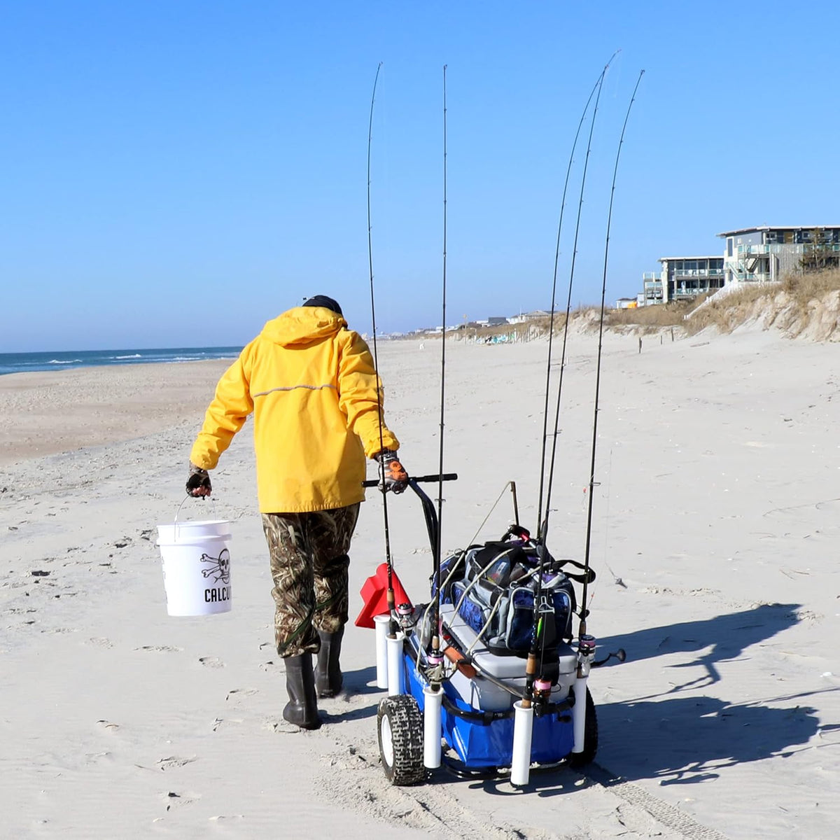 Fishing Cart Rolling Wagon O68961