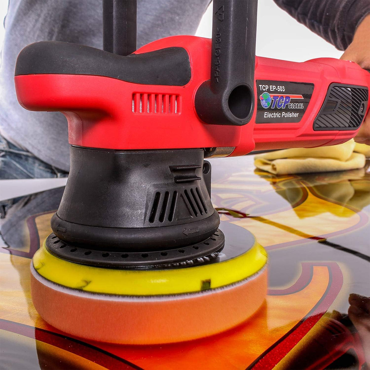 Heavy Duty 6 Variable Speed Random Orbit Dual-Action Polisher E67177