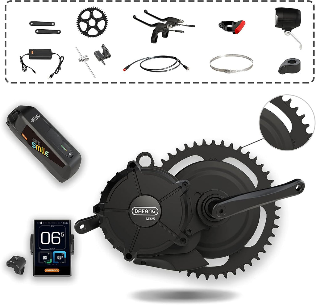50.4V 500W 750W 1000W Electric Bike Conversion Kit with 19.6Ah Battery B59747