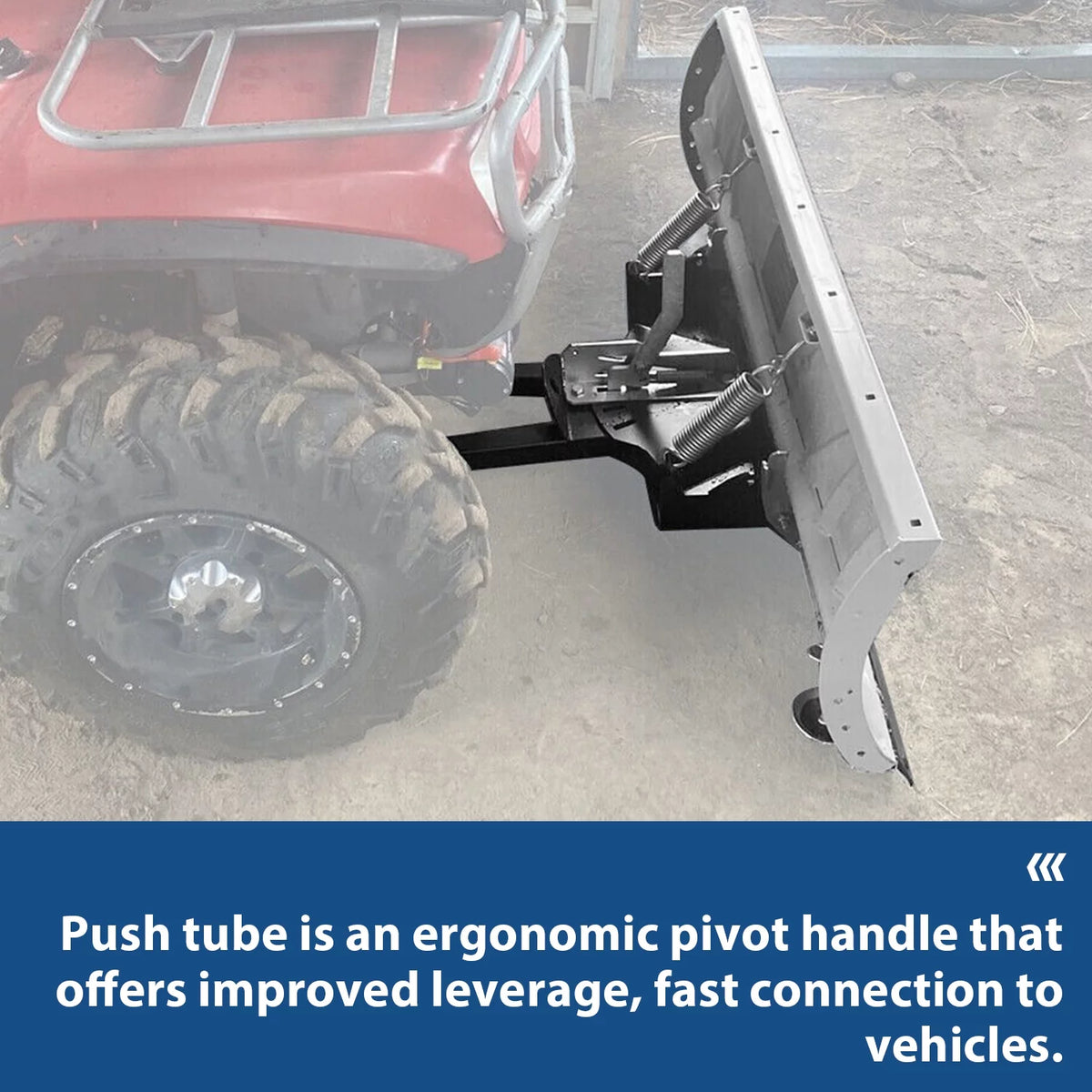 48" Adjustable Steel Snow Plow Blade for ATV X42860