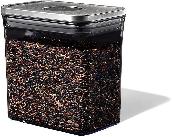 Silver Steel Conical Burr Coffee Grinder, 1.7 Qt Container E9257
