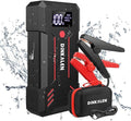 Car Battery Jump Starter 3000A Portable 12V Jump Starter with Jumper Cables and LED Lights Y345742