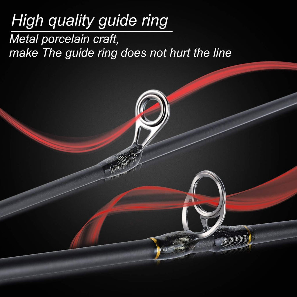 Graphite Lightweight Ultra Light Trout Rods 2 Pieces Cork Handle Spinning Fishing Rod J9092