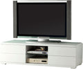 White TV Console R345