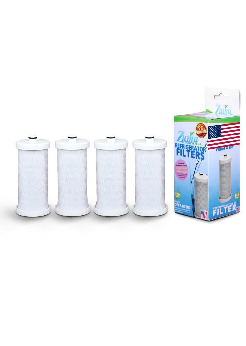 Water and Ice Filter, 4 Pack Z9628