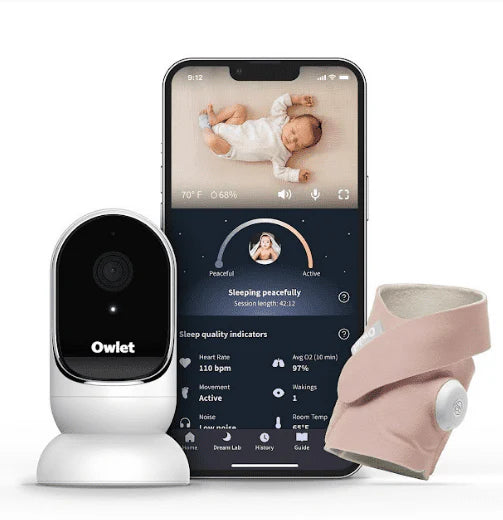 Portable Video Baby Monitor with HD Camera and Heart Rate Tracker V307