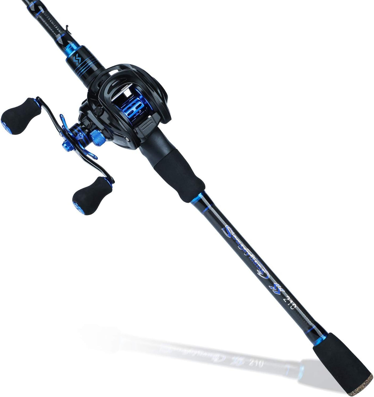 Baitcaster Combo Fishing Rod and Reel, Ultra Light, 5.9FT/6.9FT Pack of 2 U424