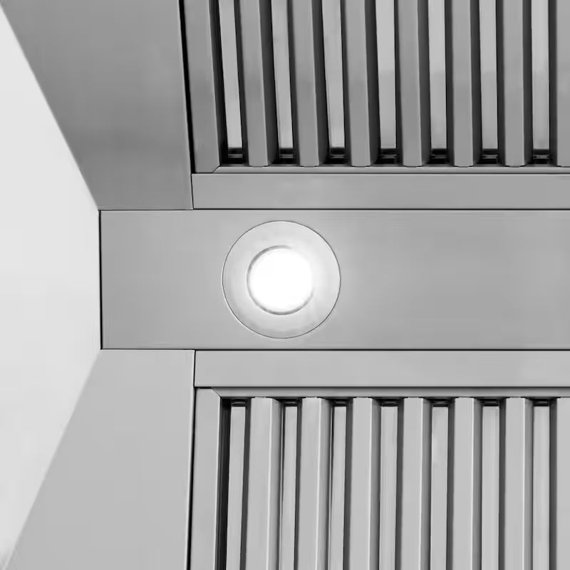 30 in. 400 CFM Ducted Wall Mount Range Hood in Stainless Steel S18891