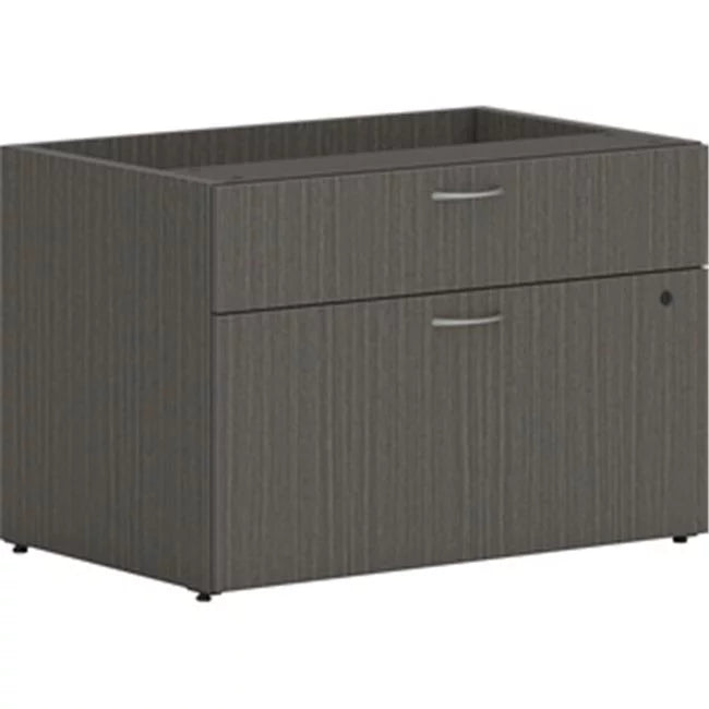 Slate Teak Laminate Credenza with 2 Drawers Z200