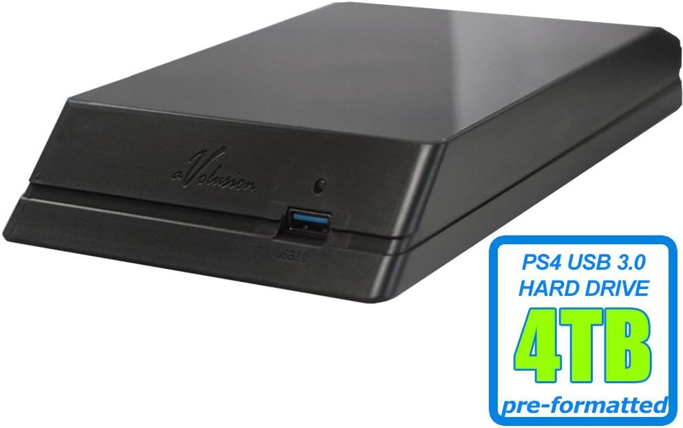 4TB 7200RPM 64MB Cache USB 3.0 External Hard Drive Pack of 2 Q3901