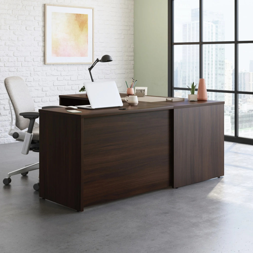 Engineered Wood Desk Return/Bridge O962711