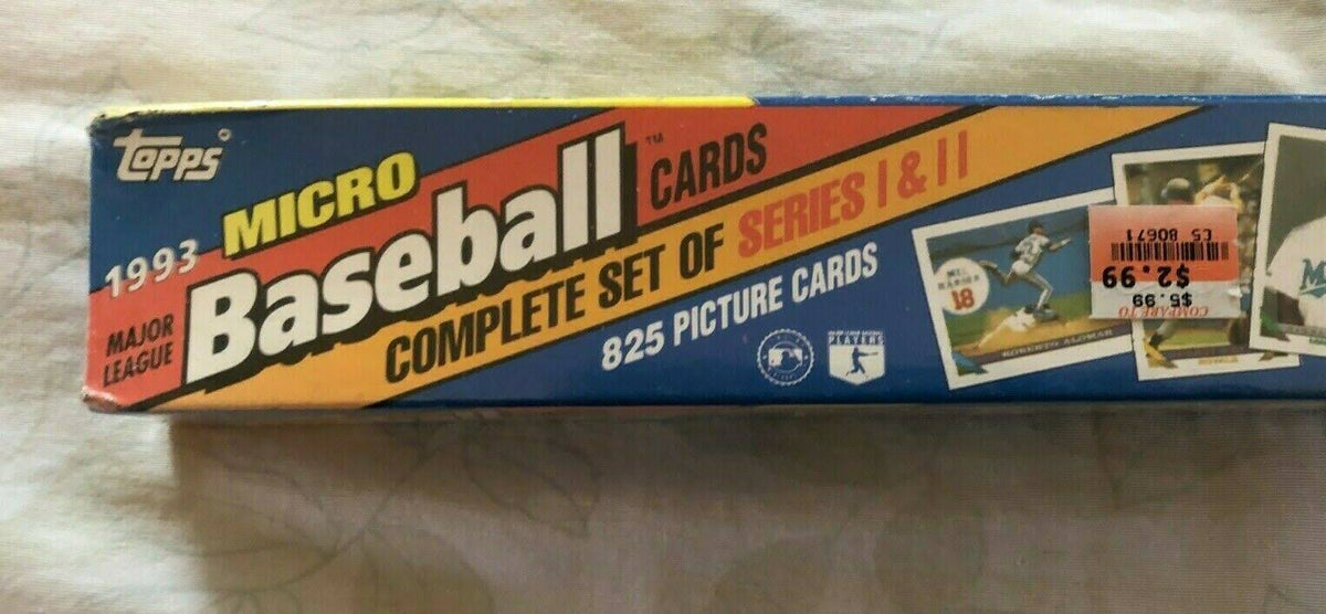 1993 Topps Micro Baseball Cards F24556