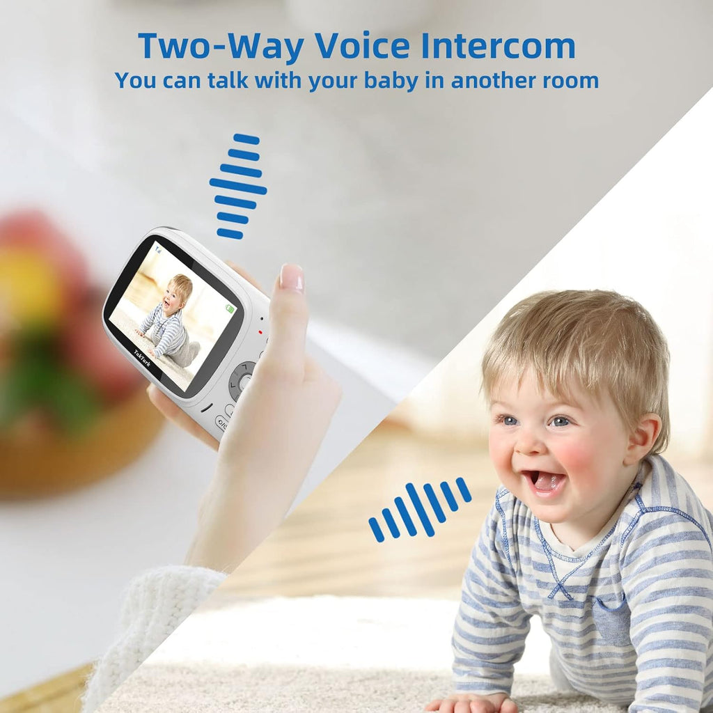 3.2 Baby Monitor with Camera and Audio No WiFi D848