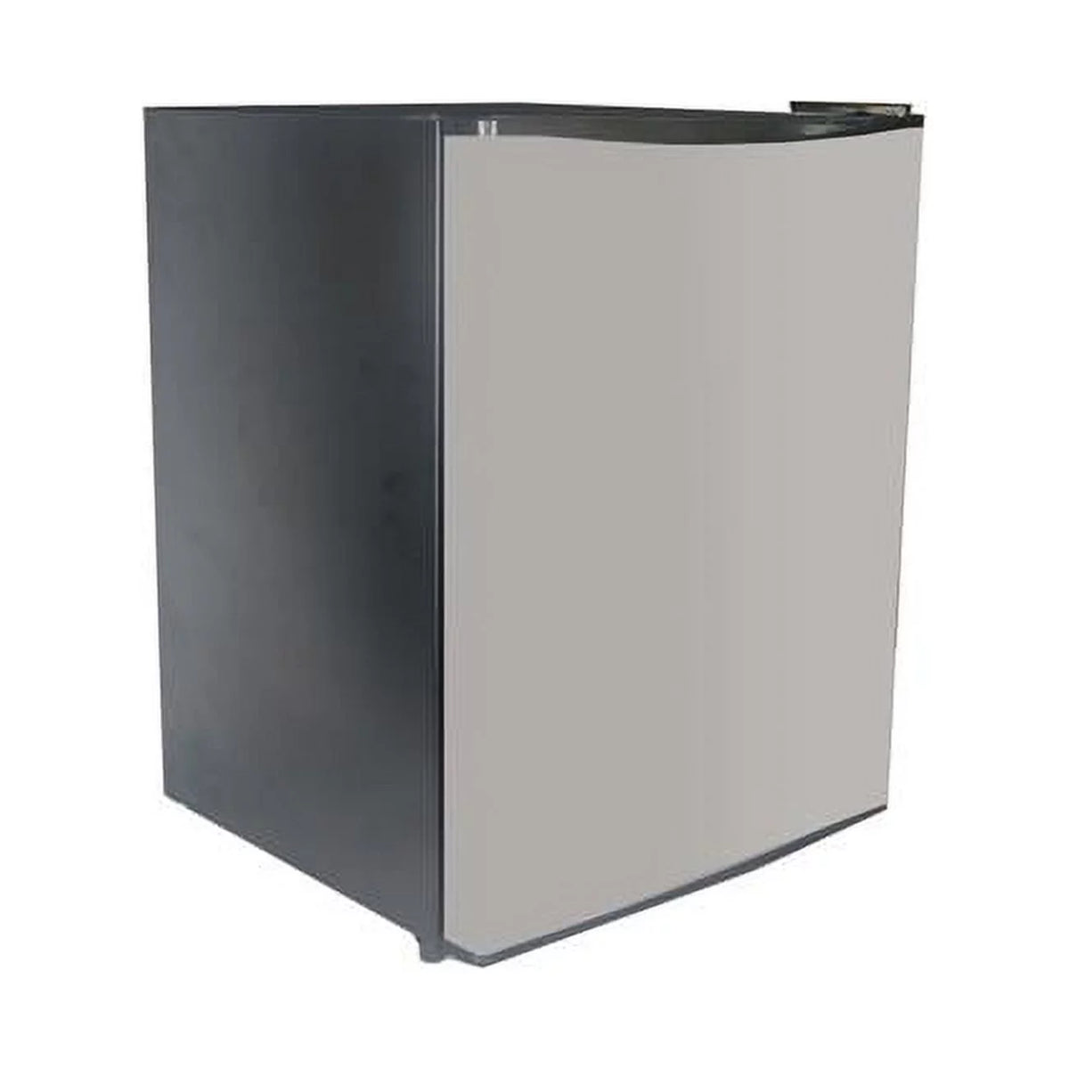 Compact Stainless Steel & Black Refrigerator H78428