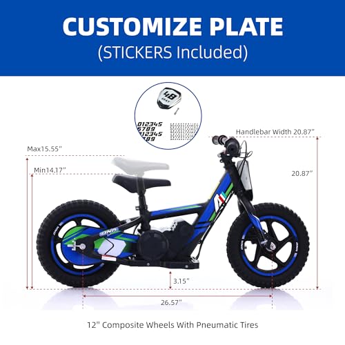 Lightweight Electric Dirt Bike for Kids Y292