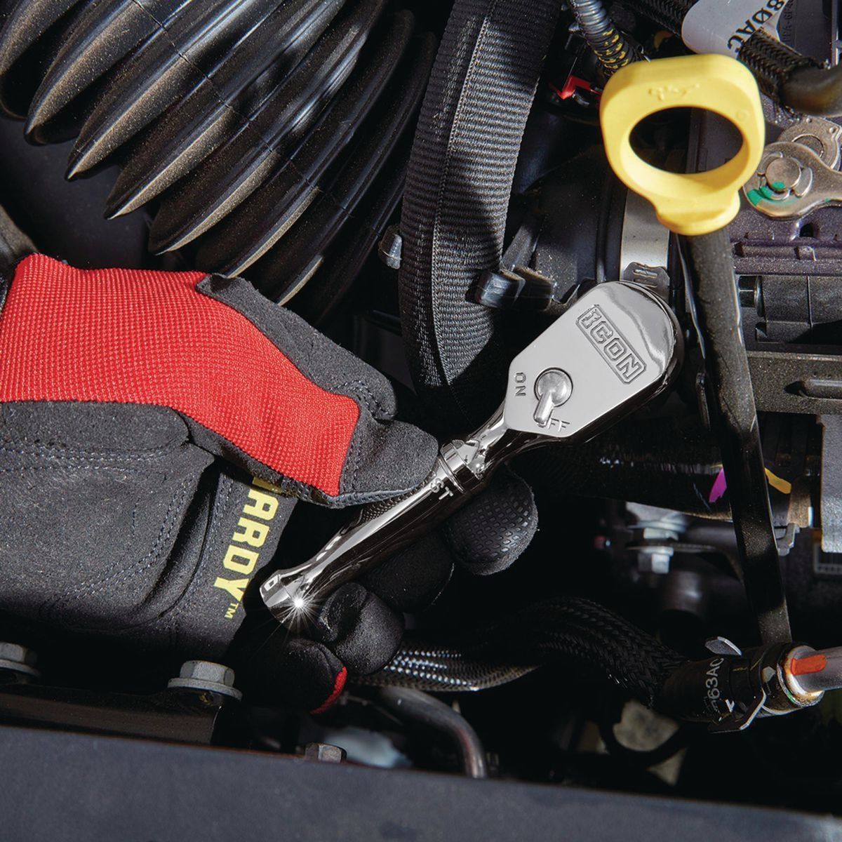 3/8 in. Drive Stubby Low-Profile Ratchet G92609