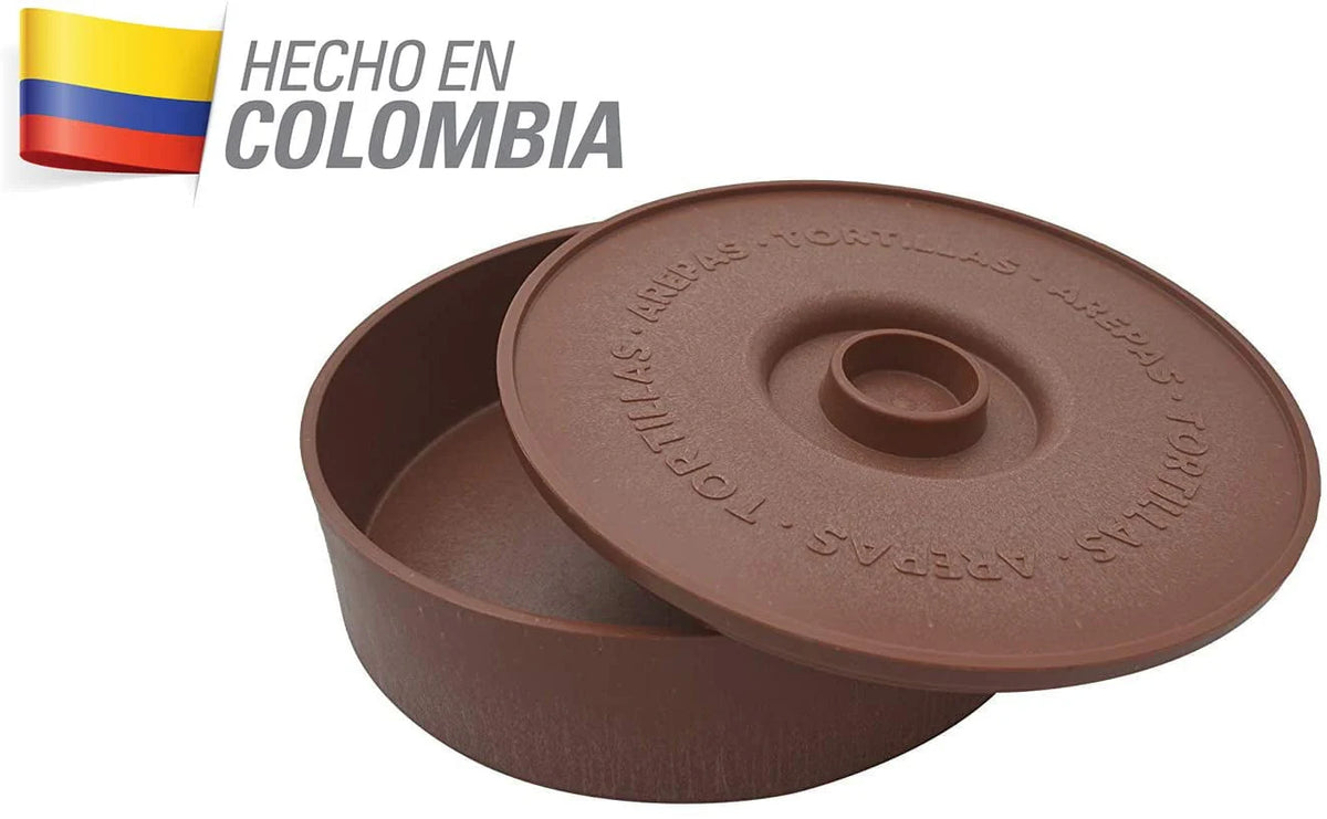 8 Traditional Brown Terracotta Microwave Safe Tortilla Warmer S819369