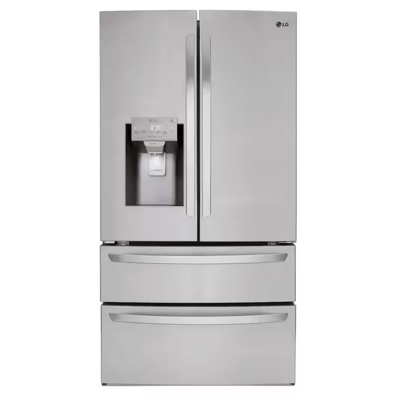4-Door French Door Smart Refrigerator with Ice and Water Dispenser W4473