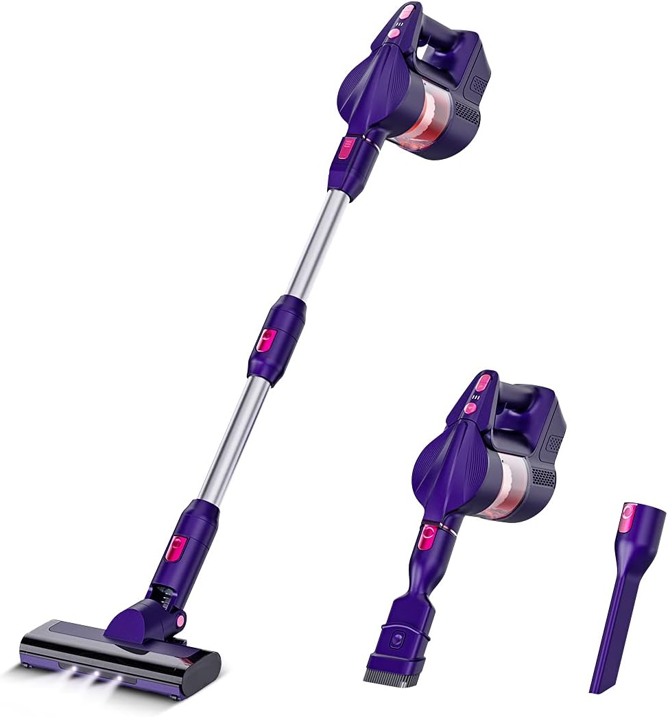 Purple Cordless Stick Vacuum Cleaner X35423