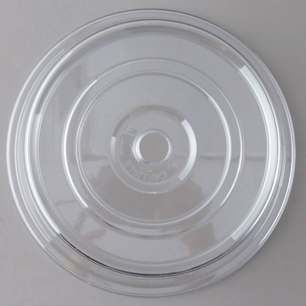 10 1/2x22 to 10 5/8x22 Clear Polycarbonate Plate Cover I7857
