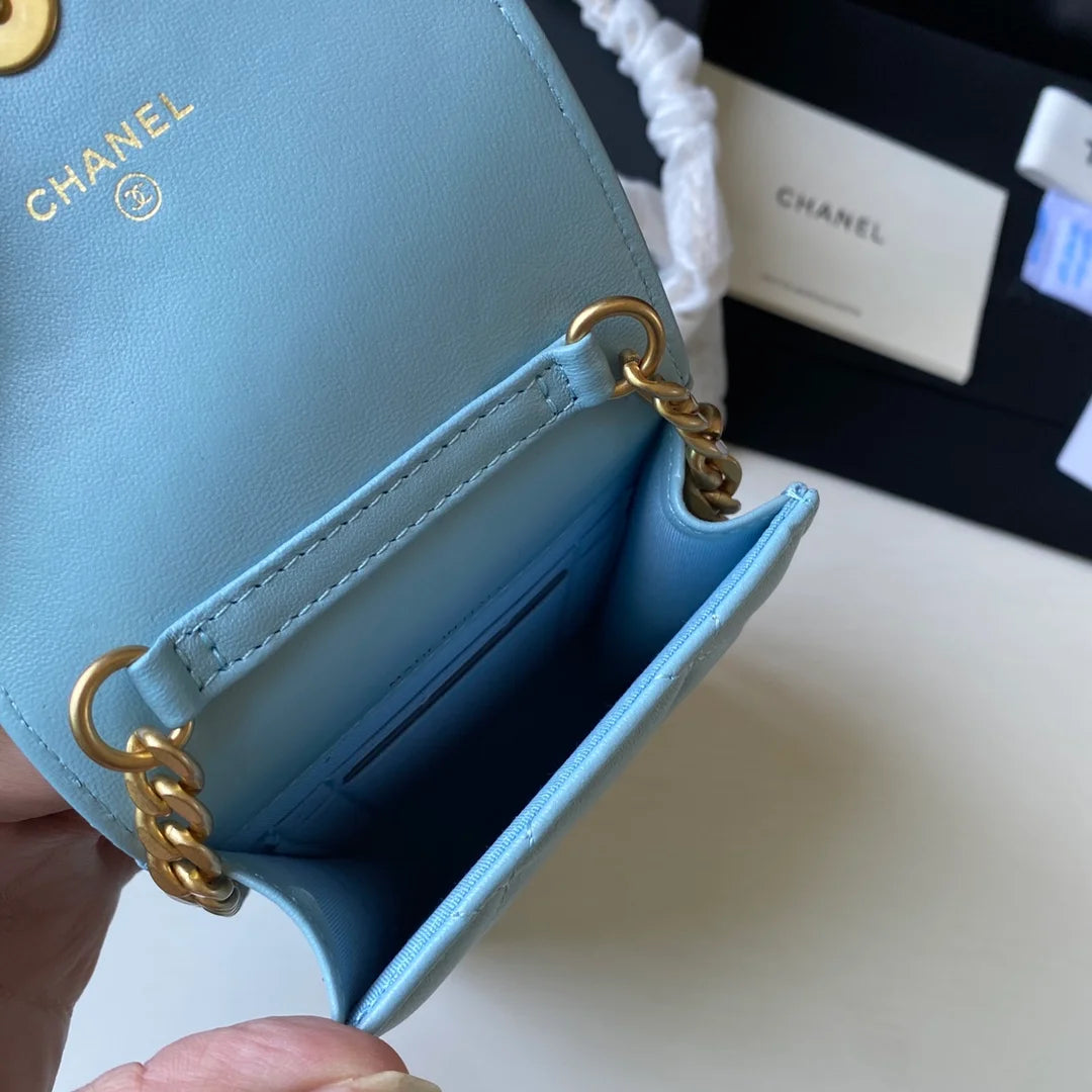 Blue Phone Holder Bag Q2395