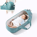 Gray Moses Basket Bassinet Bedside Sleeper Carrycot H43112