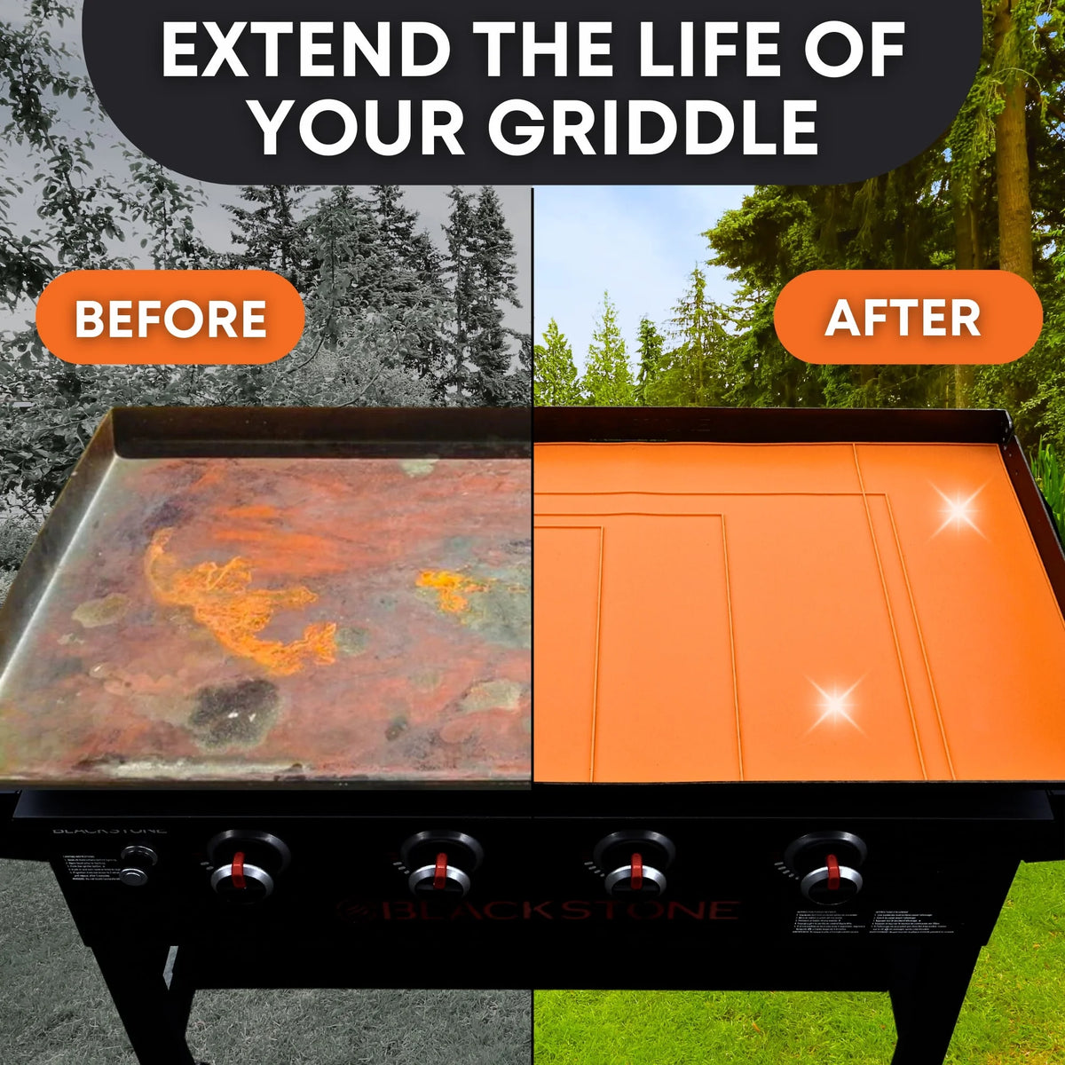 Food Grade Silicone Grill Mat for 17” 22” 28” 30” 36” G177