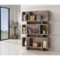 Brown Wooden Open Bookcase T767