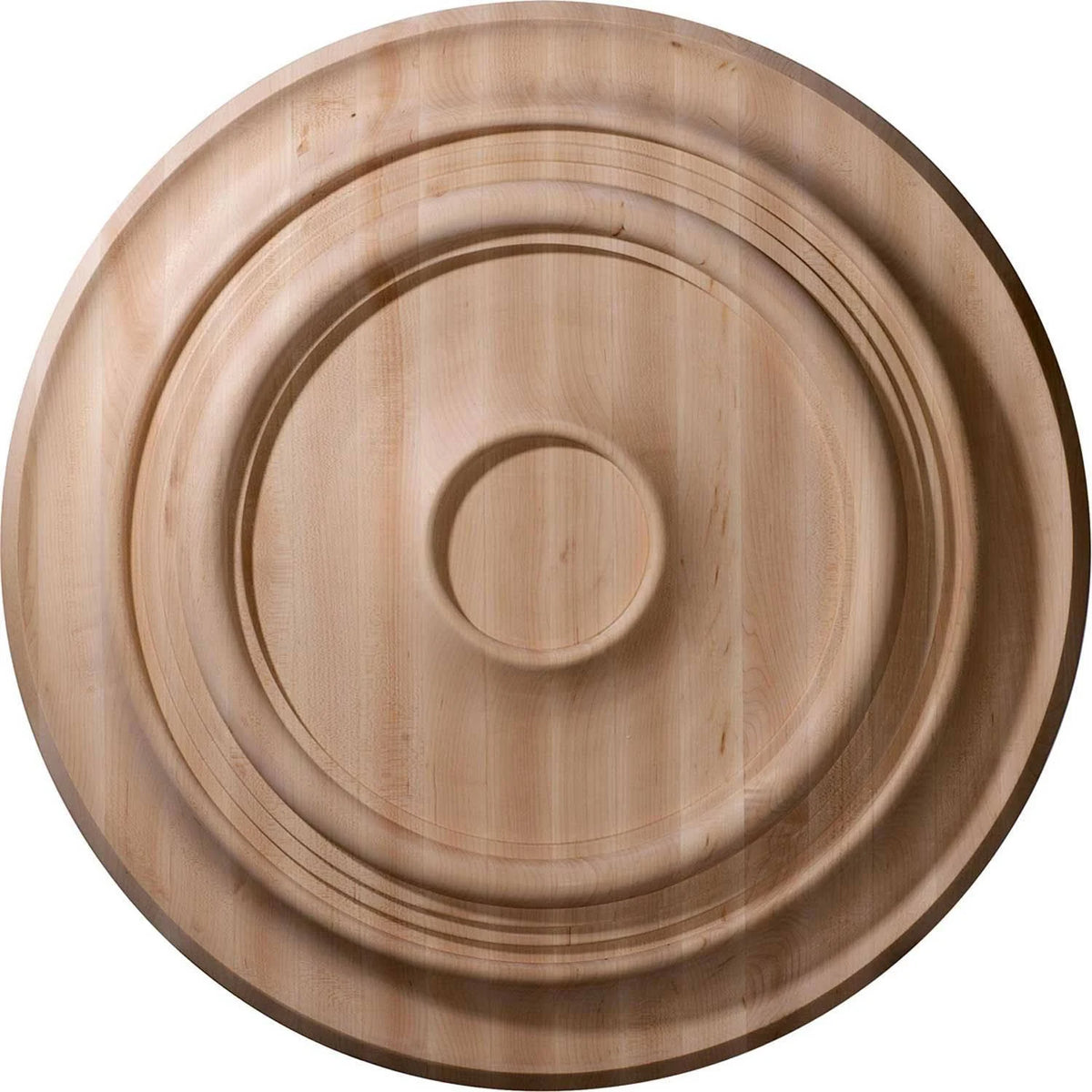 24 in. OD x 2.25 in. P Carved Traditional Ceiling Medallion Maple B66631