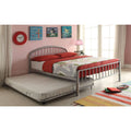 Trundle Twin Silver Metal Tube Y215