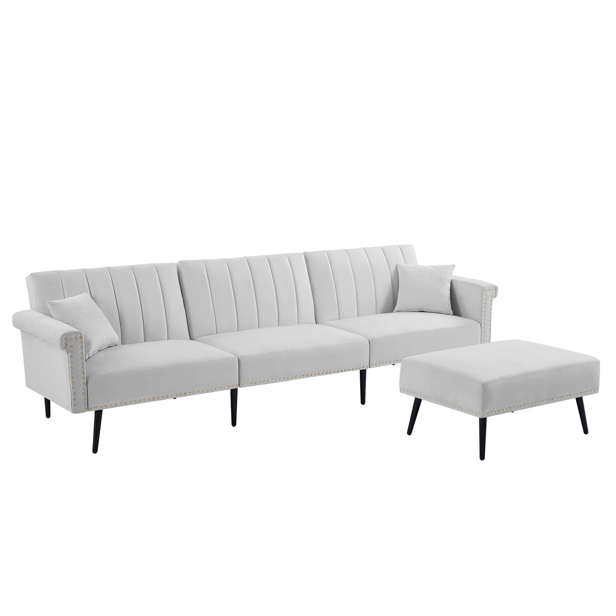 Grey Sectional Sofa Bed M9981