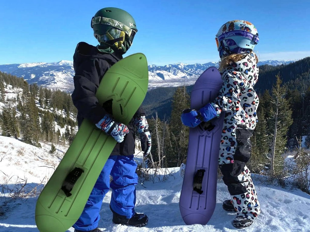 Purple Kids Snowboard with Binders N44217
