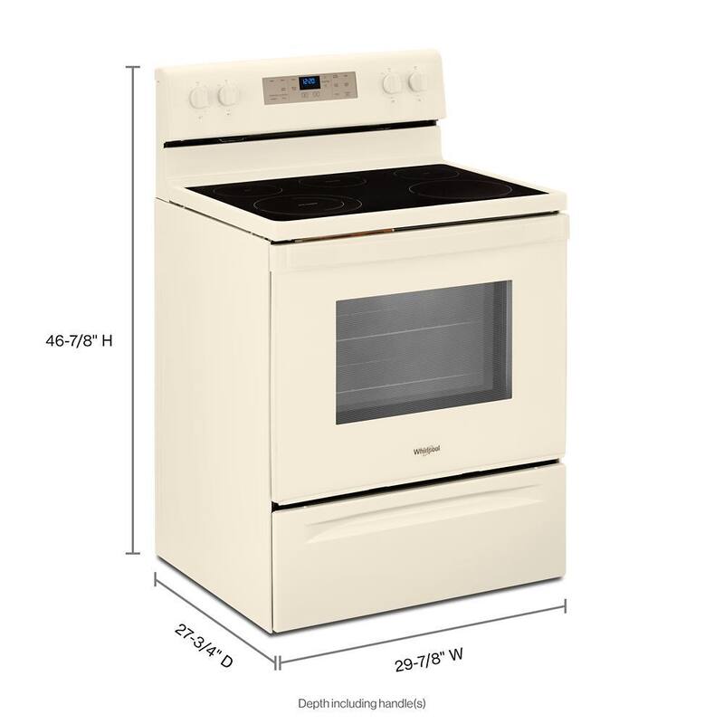 30 in. 5.3 cu. ft. Electric Range with 5-Elements in Biscuit C8169