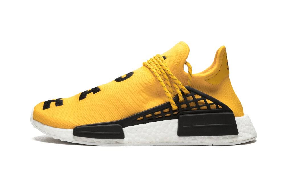 Yellow NMD Human Race Shoes C205183