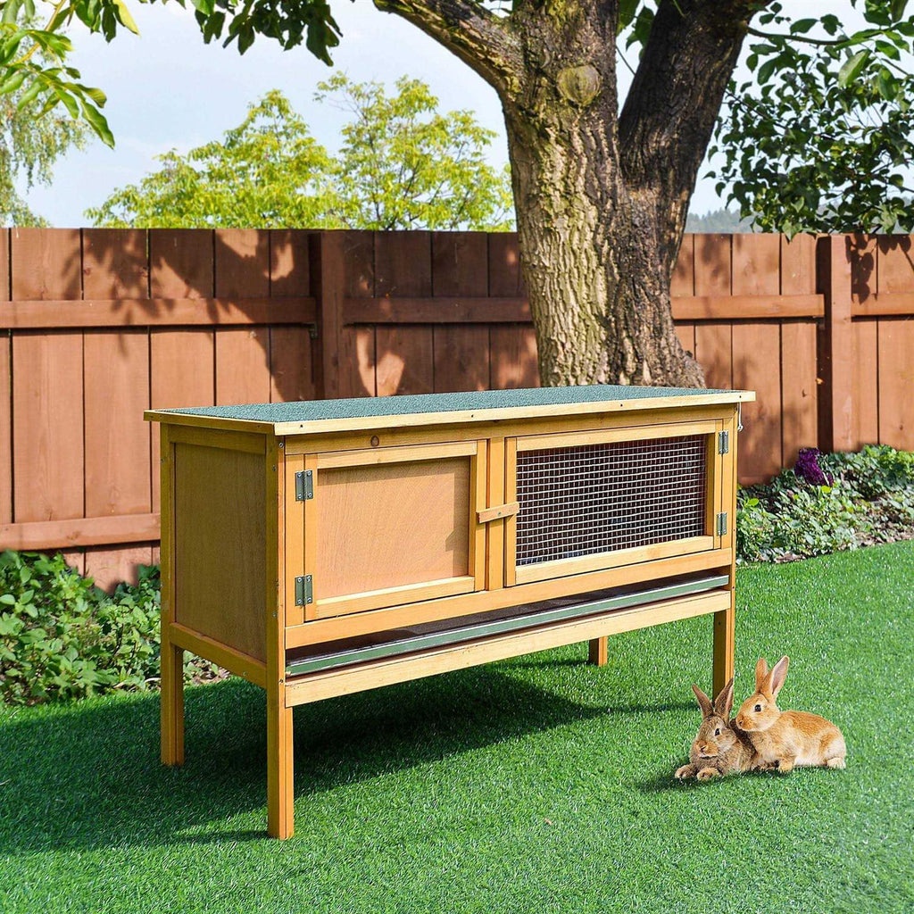 Wooden Rabbit Hutch H639470