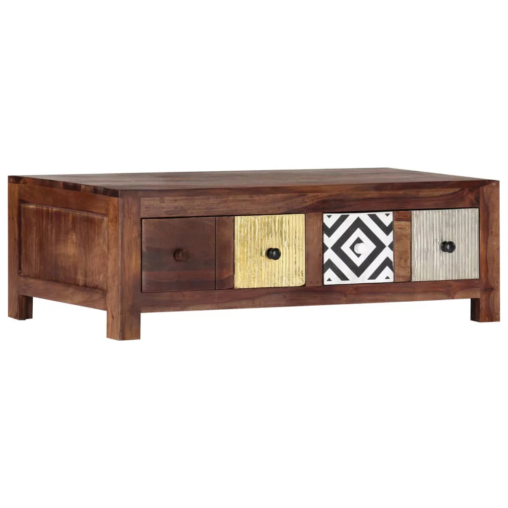 Solid Sheesham Wood Coffee Table E98039