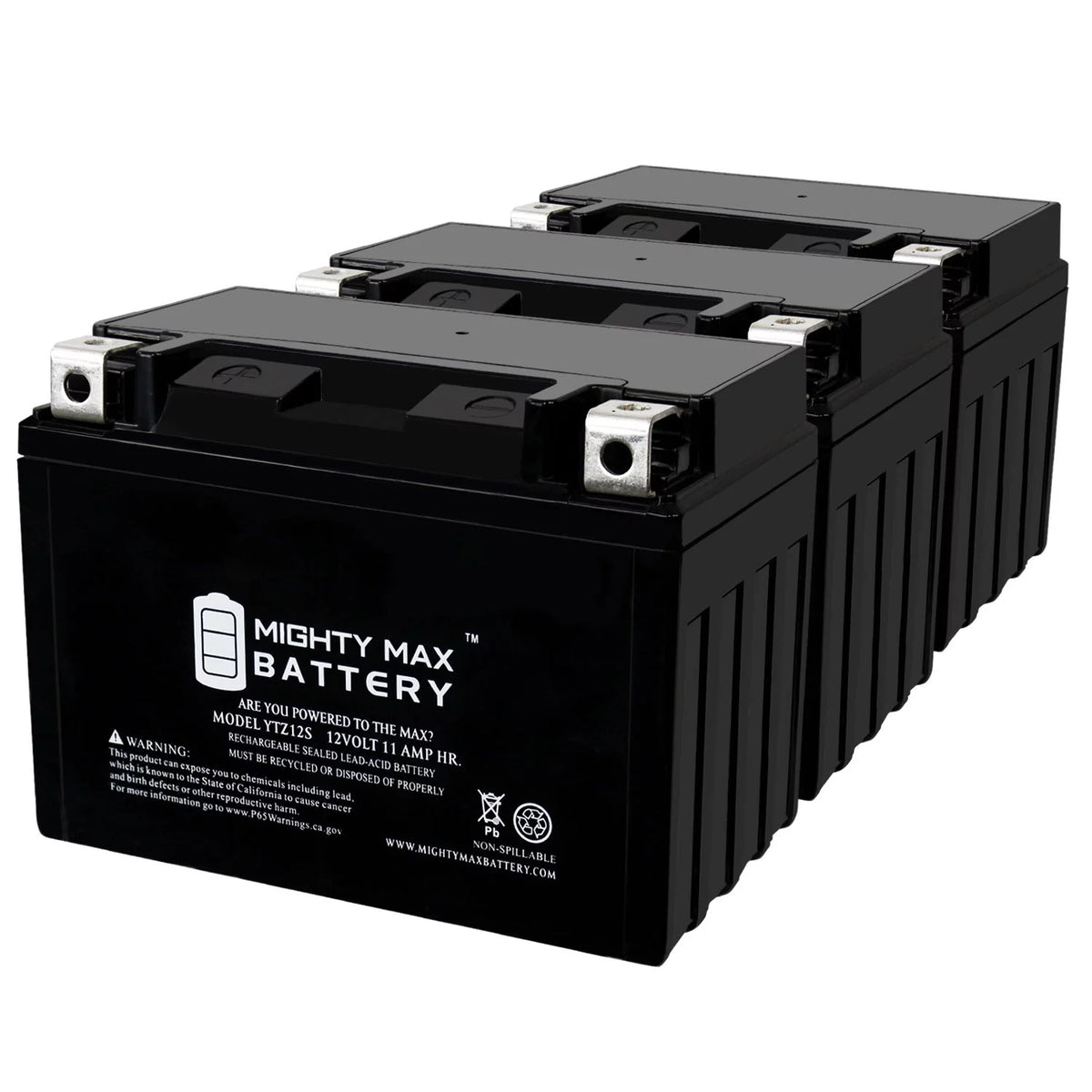 12 Volt 11 AH 210 CCA Rechargeable SLA AGM Motorcycle Battery U4746