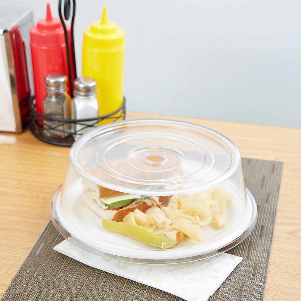 10 1/2x22 to 10 5/8x22 Clear Polycarbonate Plate Cover I7857