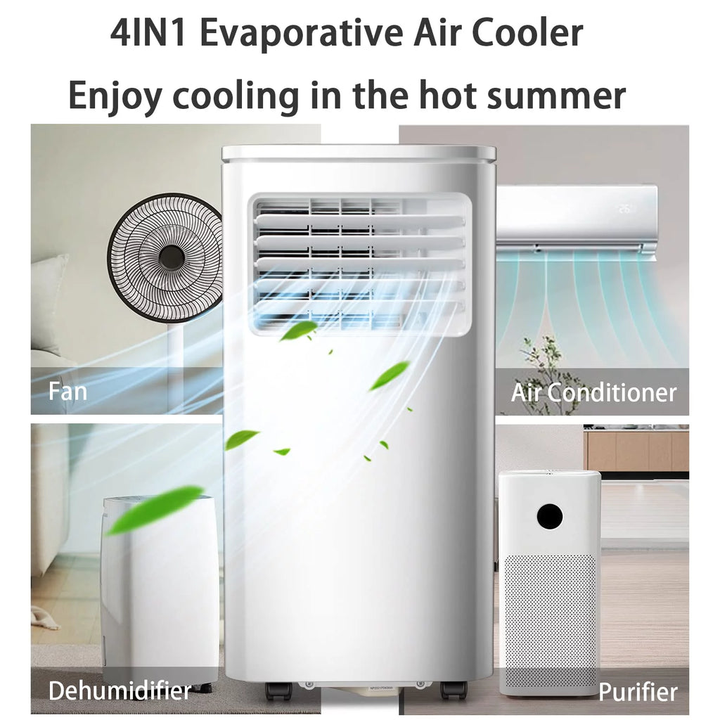 8000 BTU 3-in-1 Portable Air Conditioner with Digital Display N606024