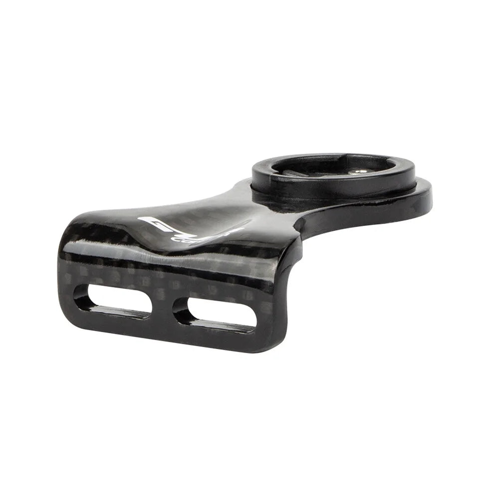 Carbon Fiber Bike Computer Mount Holder with Camera Adapter and Flashlight Holder I83865