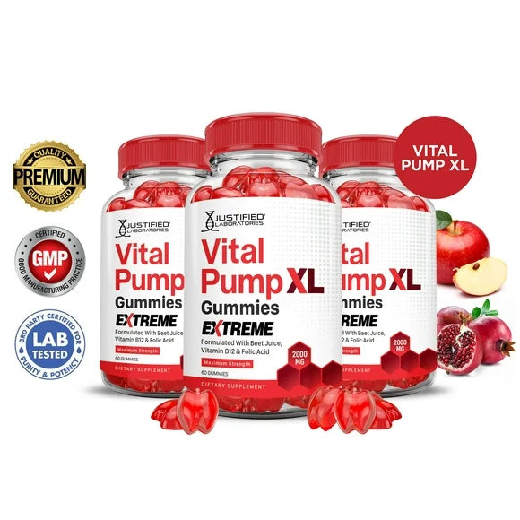 2000MG Beet Juice Pomegranate B12 Vegan Gummies R3843