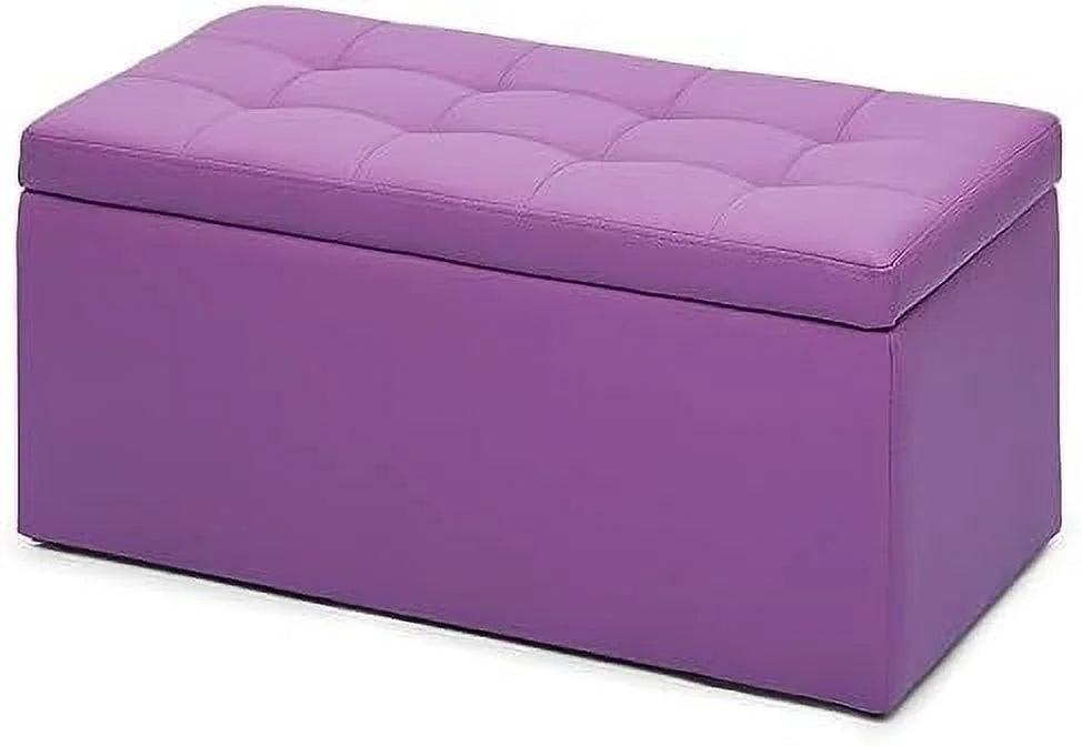 Rectangle Bench Ottoman Black T5840